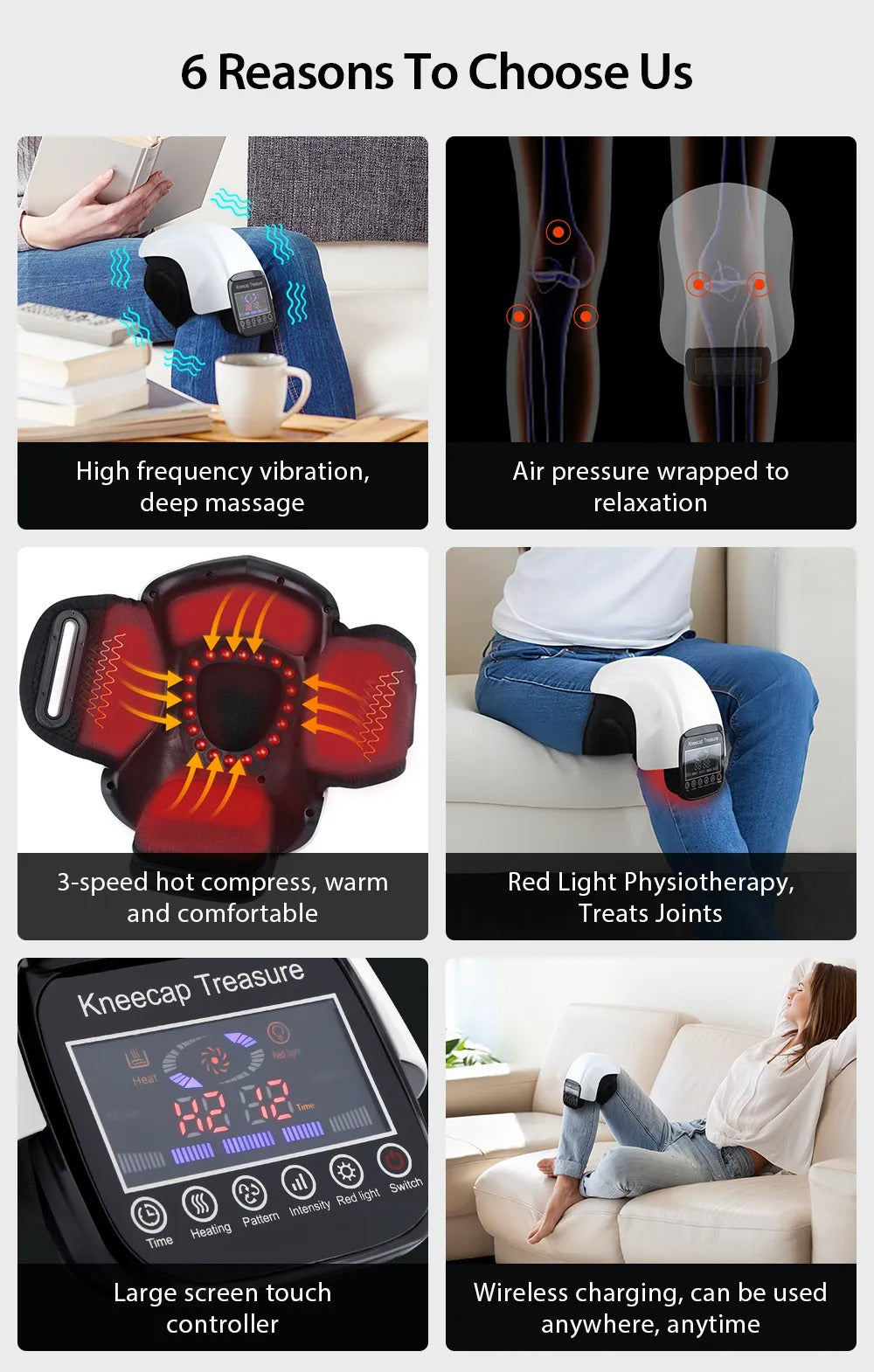 Knee Massager with Heat